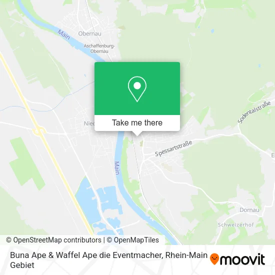 Карта Buna Ape & Waffel Ape die Eventmacher