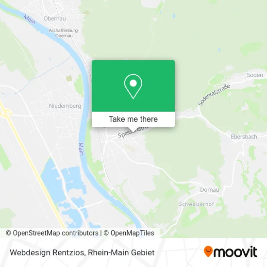 Карта Webdesign Rentzios