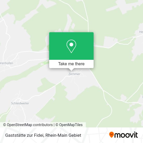 Карта Gaststätte zur Fidei