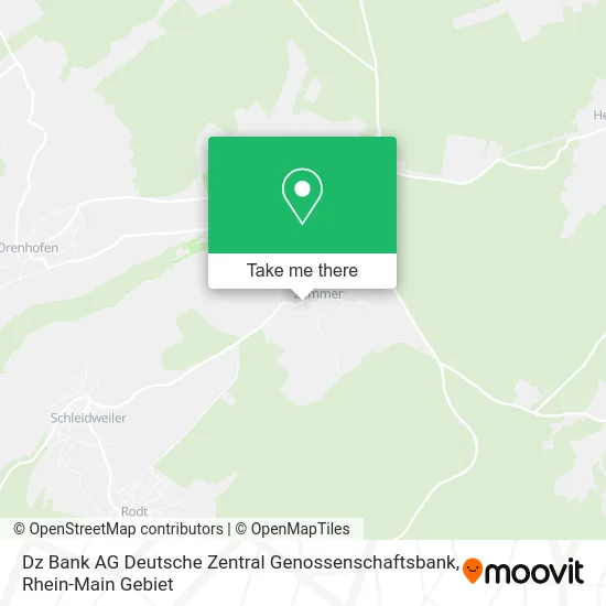 Карта Dz Bank AG Deutsche Zentral Genossenschaftsbank