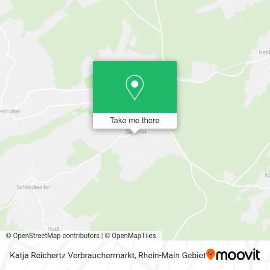 Карта Katja Reichertz Verbrauchermarkt