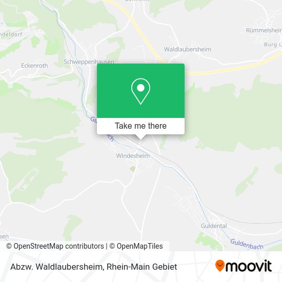 Карта Abzw. Waldlaubersheim
