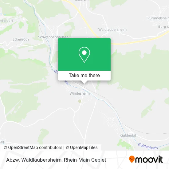 Карта Abzw. Waldlaubersheim