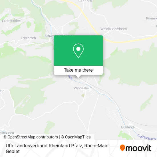 Ufh Landesverband Rheinland Pfalz map