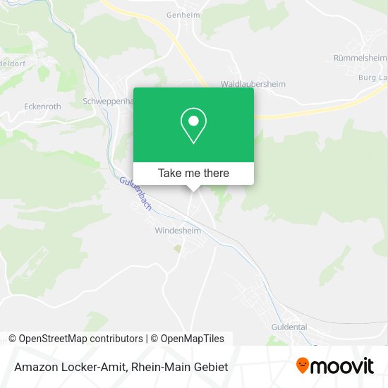 Карта Amazon Locker-Amit