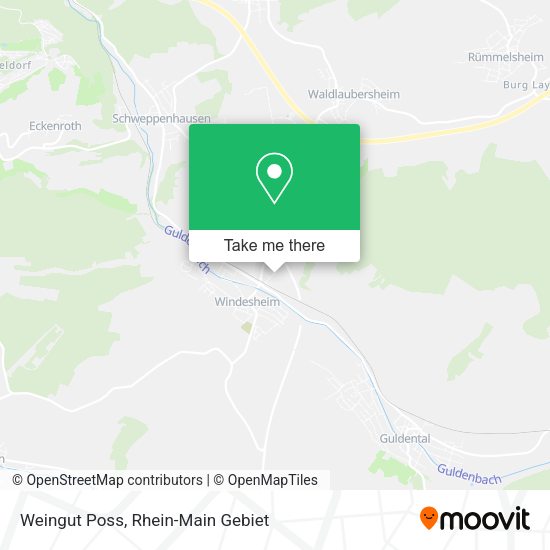 Карта Weingut Poss