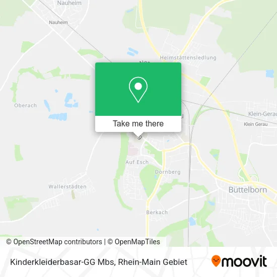 Карта Kinderkleiderbasar-GG Mbs