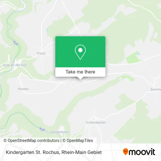 Карта Kindergarten St. Rochus