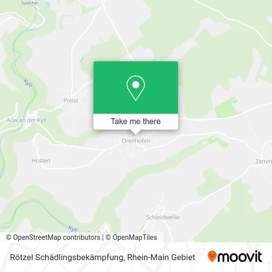 Карта Rötzel Schädlingsbekämpfung