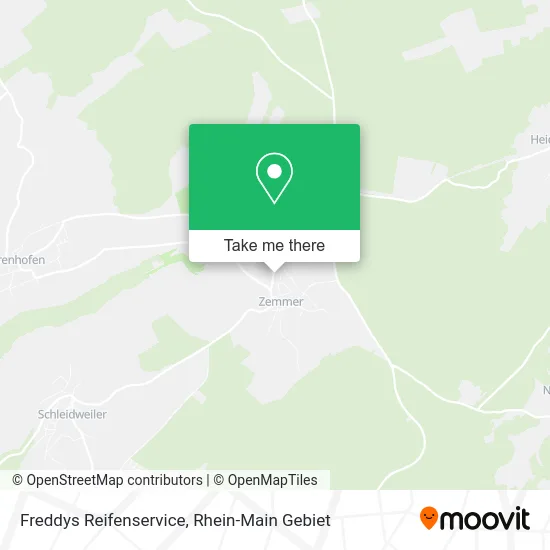 Карта Freddys Reifenservice