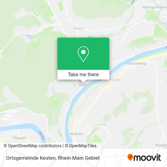 Ortsgemeinde Kesten map