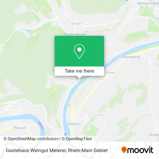 Карта Gastehaus Weingut Meierer