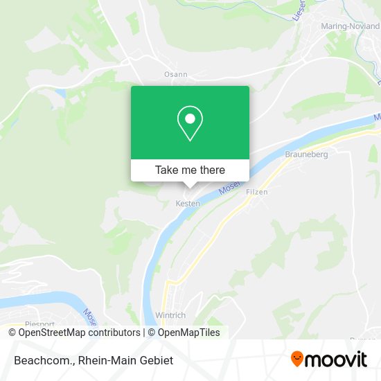 Карта Beachcom.