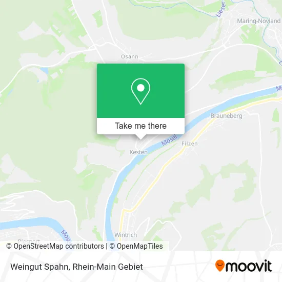 Карта Weingut Spahn