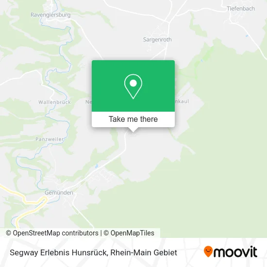 Карта Segway Erlebnis Hunsrück
