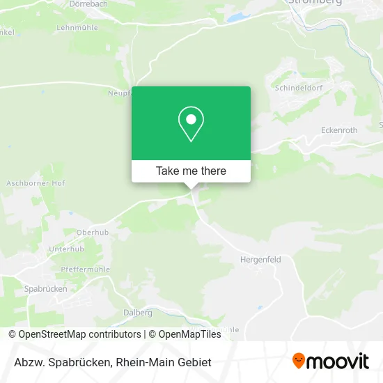 Карта Abzw. Spabrücken