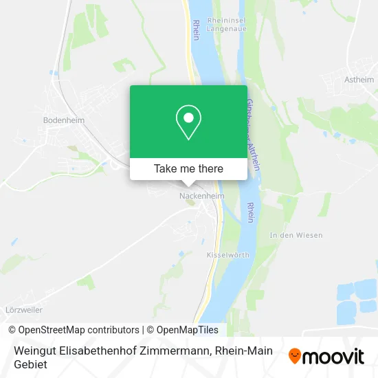 Карта Weingut Elisabethenhof Zimmermann