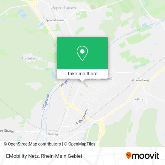 Карта EMobility Netz