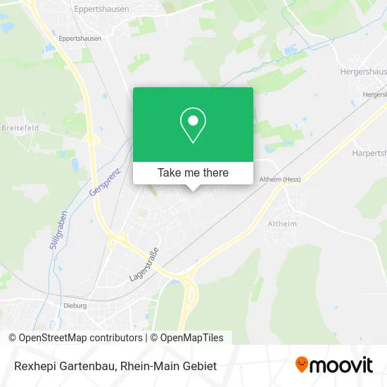 Карта Rexhepi Gartenbau
