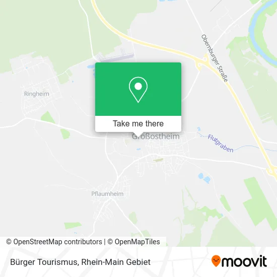 Карта Bürger Tourismus