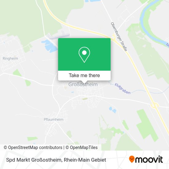 Карта Spd Markt Großostheim