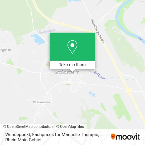 Карта Wendepunkt, Fachpraxis für Manuelle Therapie