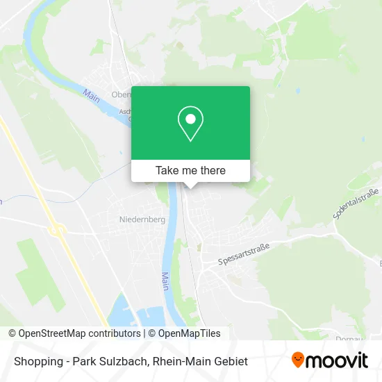 Карта Shopping - Park Sulzbach