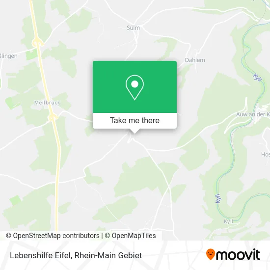 Карта Lebenshilfe Eifel