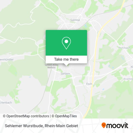 Карта Sehlemer Wurstbude