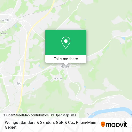 Карта Weingut Sanders & Sanders GbR & Co.