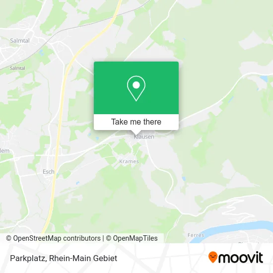 Карта Parkplatz