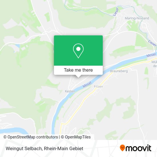 Карта Weingut Selbach