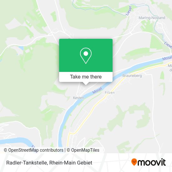 Карта Radler-Tankstelle