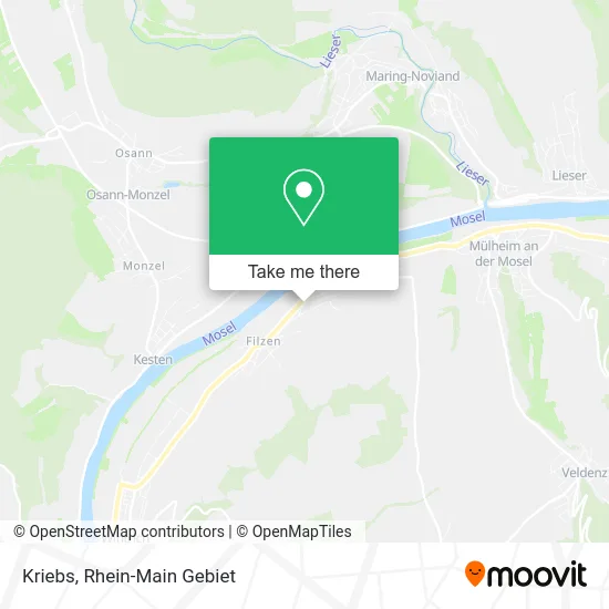Карта Kriebs
