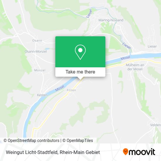 Карта Weingut Licht-Stadtfeld