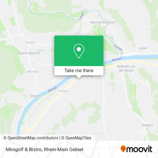 Карта Minigolf & Bistro