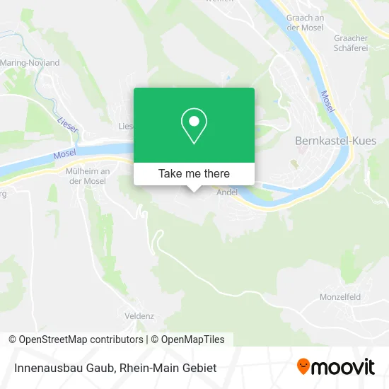 Карта Innenausbau Gaub