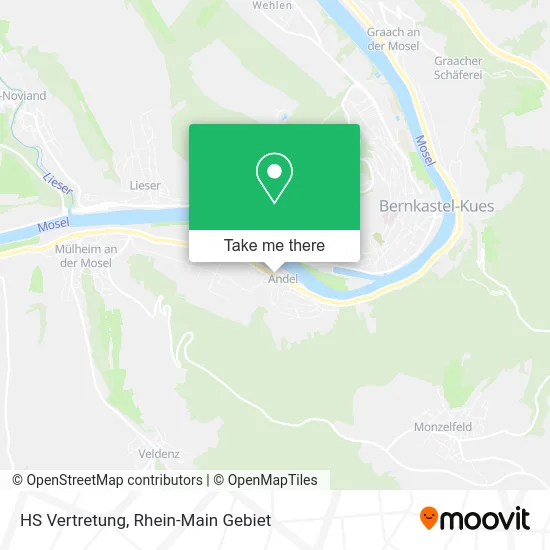 Карта HS Vertretung