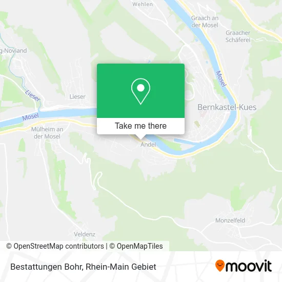 Карта Bestattungen Bohr