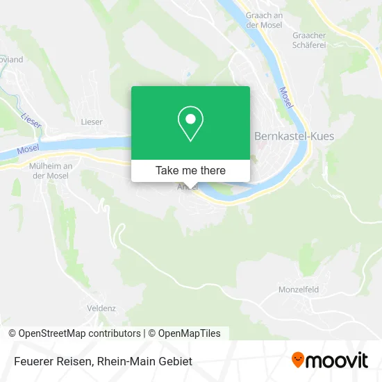 Карта Feuerer Reisen