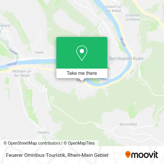 Карта Feuerer Omnibus-Touristik