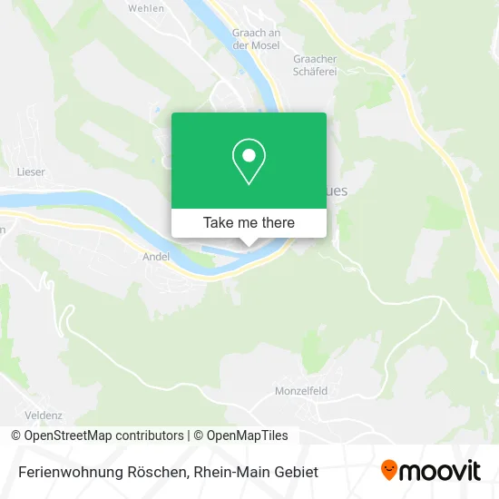 Карта Ferienwohnung Röschen