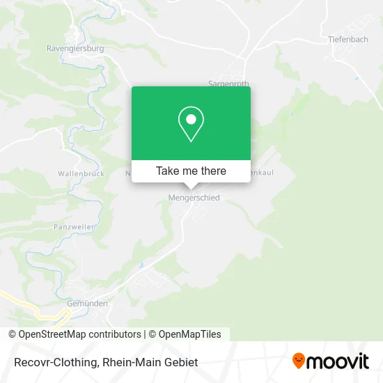 Карта Recovr-Clothing