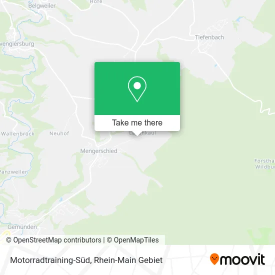 Карта Motorradtraining-Süd