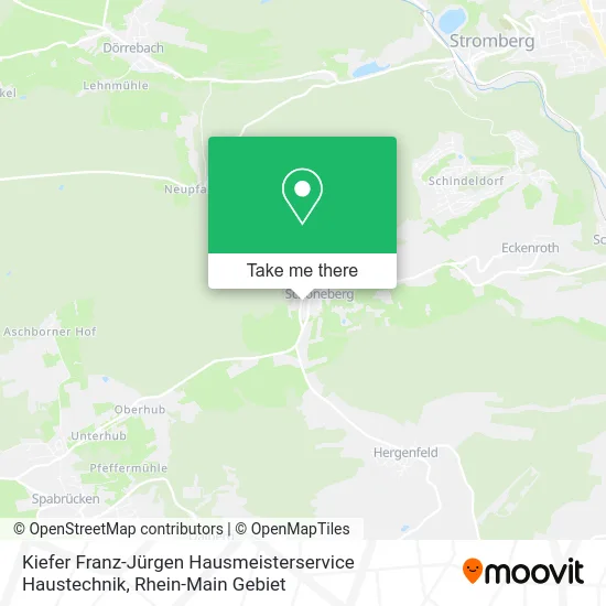 Карта Kiefer Franz-Jürgen Hausmeisterservice Haustechnik