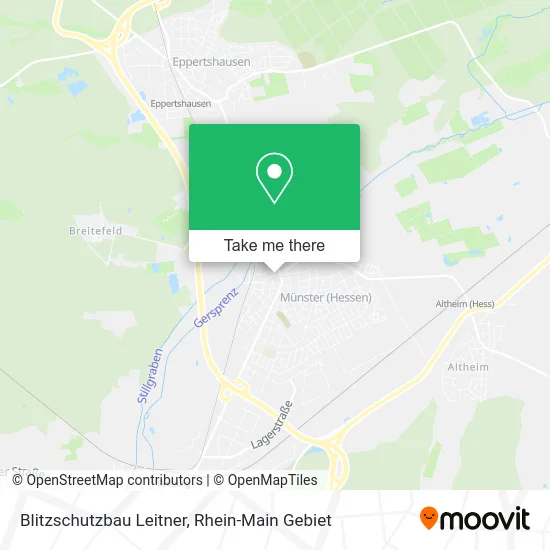 Карта Blitzschutzbau Leitner
