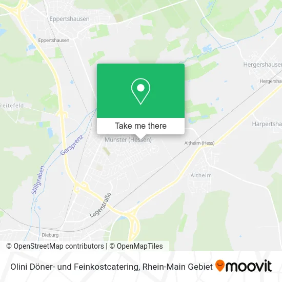 Карта Olini Döner- und Feinkostcatering