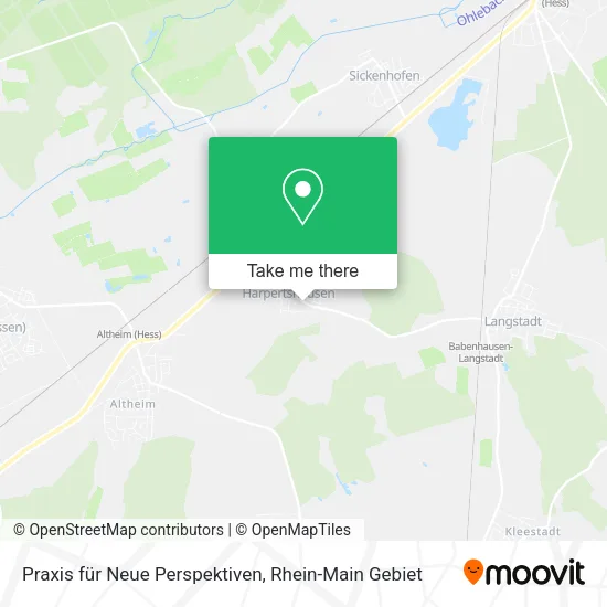 Карта Praxis für Neue Perspektiven