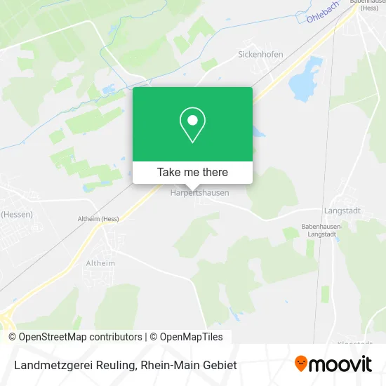 Карта Landmetzgerei Reuling