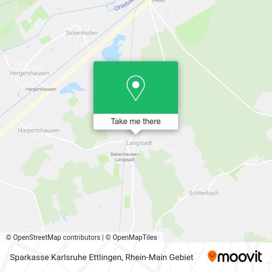 Карта Sparkasse Karlsruhe Ettlingen